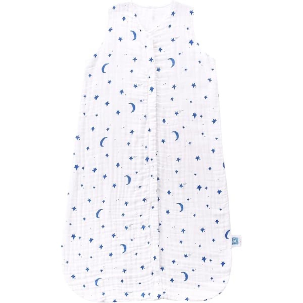 WHITE STARS & MOONS SLEEP SACK